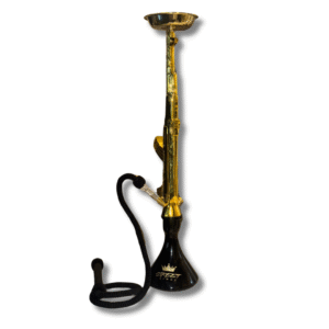 Street Kingz Gold AK 47 Hookah With Everything