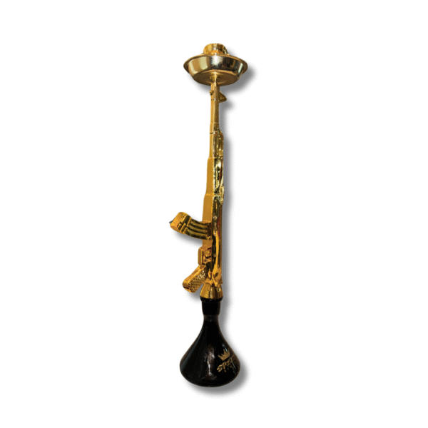 Street Kingz Gold AK 47 Hookah With Everything - Image 6